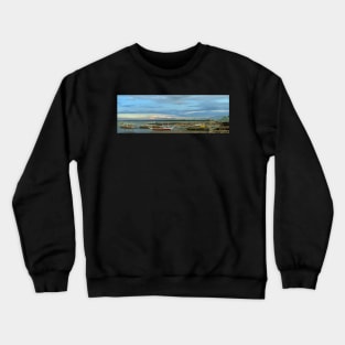 fishing village Crewneck Sweatshirt